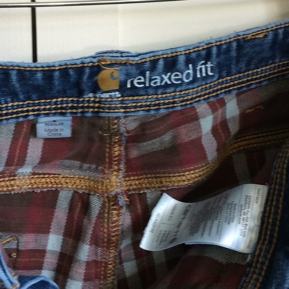 Carhartt Lined Relax Fit Distressed W/Stretch - Picture 3 of 4